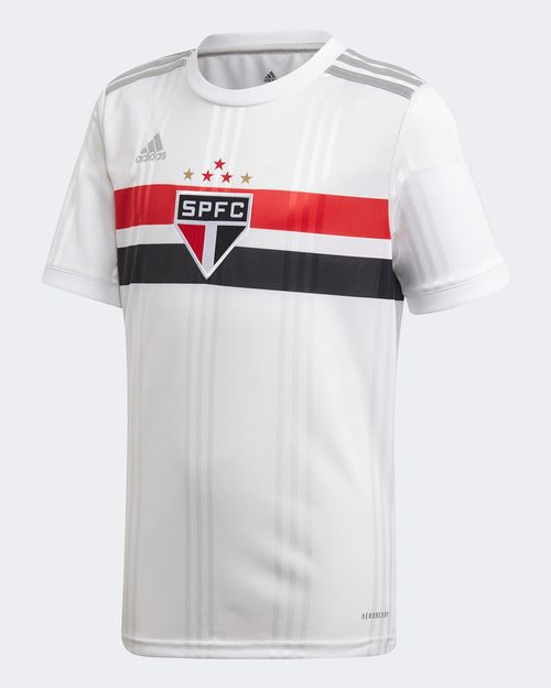 Camisa Adidas São Paulo I 20/21 Infantil
