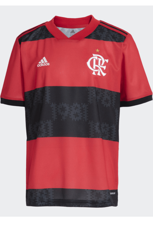 Camisa Adidas Flamengo I 21/22 Infantil