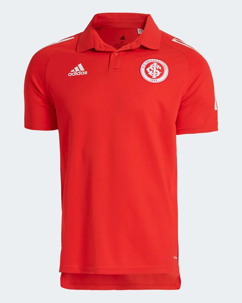 Camisa Polo Masculina Adidas Internacional Vermelha