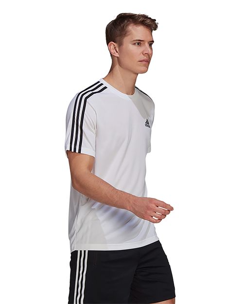 Camiseta Masculina Adidas Essential 3 Listas
