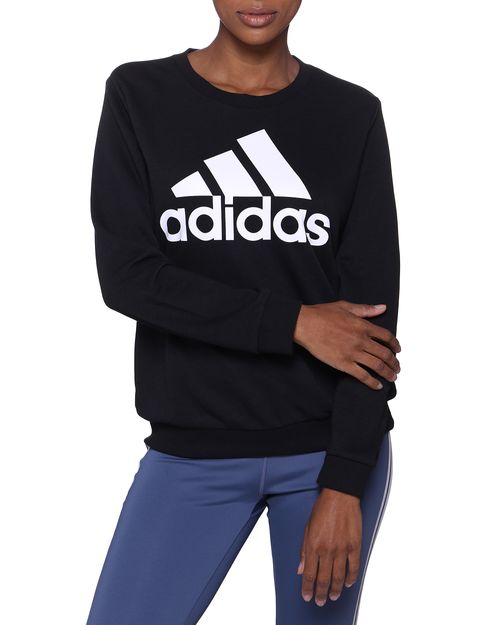 Blusa De Moletom Feminina Adidas Logo