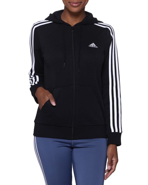 Blusa De Moletom Feminina Adidas Três Listras