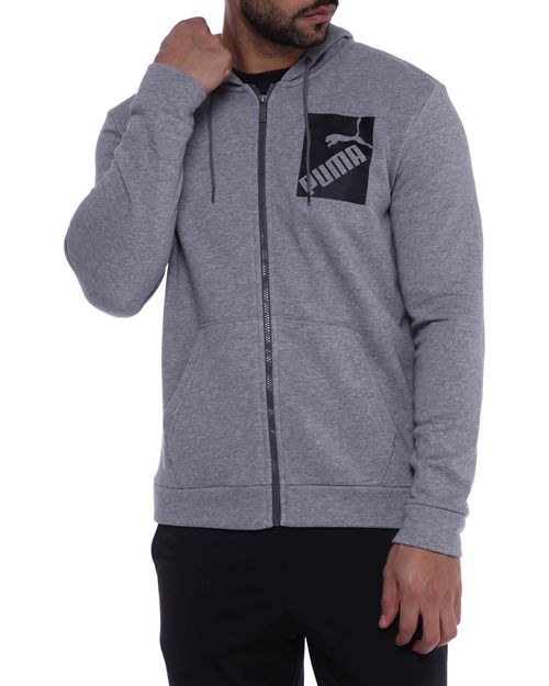 Jaqueta Moletom Masculina Puma Big Logo com Capuz