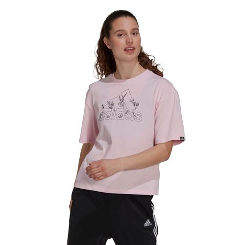 Camiseta Feminina Adidas Estampa Floral