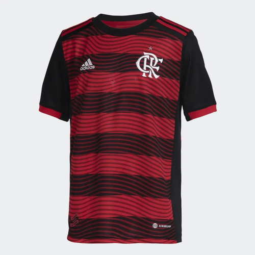 Camisa Flamengo Adidas I 22/23 - Infantil