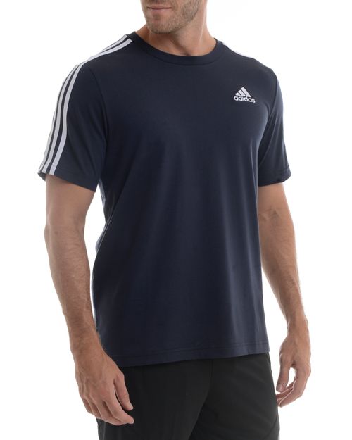 Camiseta Masculina Adidas 3 Listras