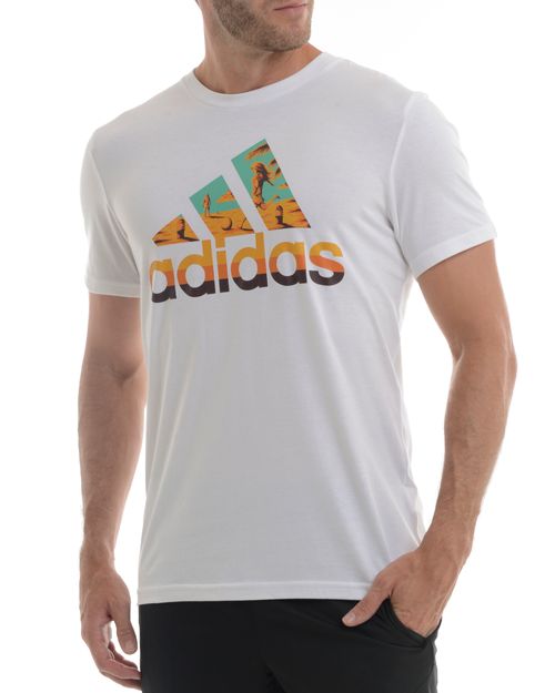 Camiseta Masculina Adidas Logo Beach Sport