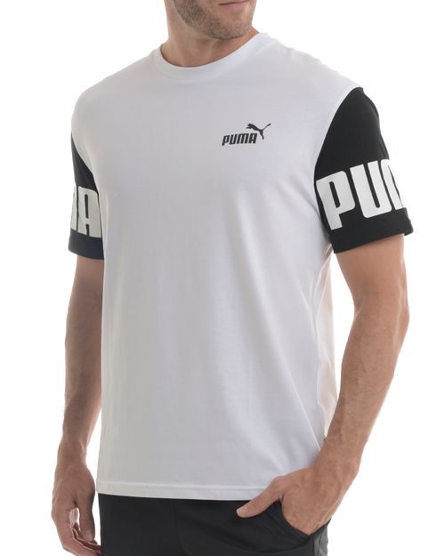 Camiseta Masculina Puma Power Color Block