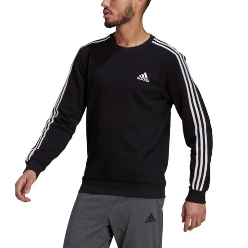 Blusão de Moletom Masculino Adidas Sem Capuz