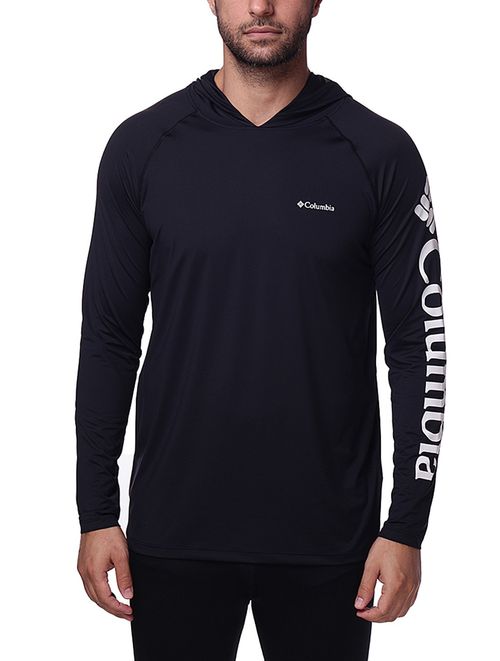 Camiseta Columbia Masculina M/L Aurora Com Capuz