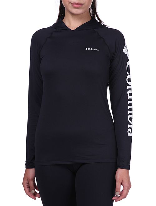 Camiseta Columbia Feminina M/L Aurora Com Capuz