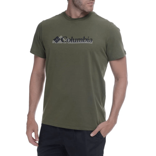 Camiseta Columbia Masculina Branded Mesh