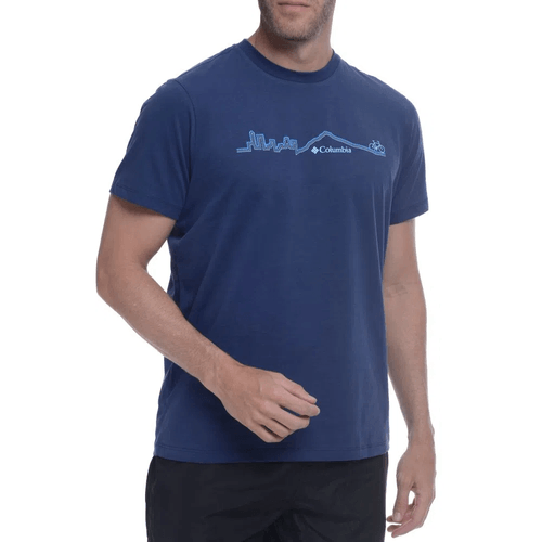 Camiseta Columbia Masculina South Rim Bicycle