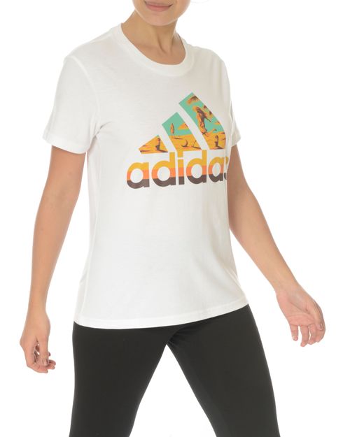 Camiseta Feminina Adidas Logo Beach