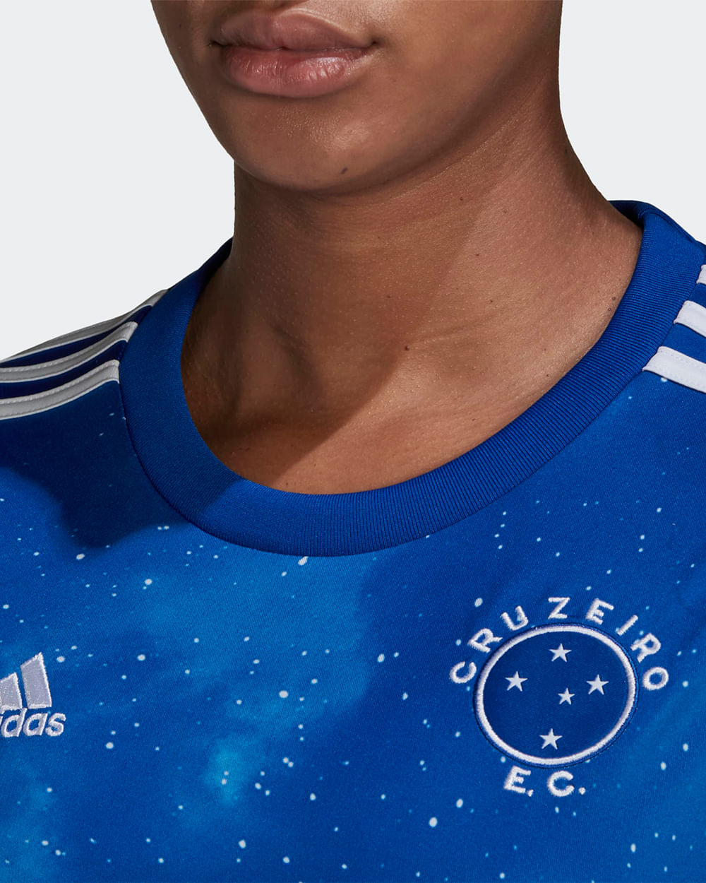 Camiseta Cruzeiro 21/22 Adidas Feminina - Azul