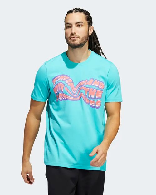 Camiseta Masculina Adidas Heat Verb