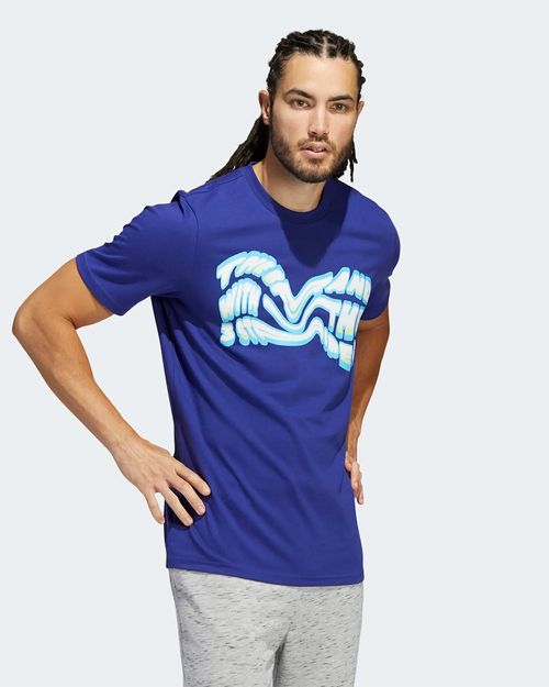 Camiseta Masculina Adidas Heat Verb