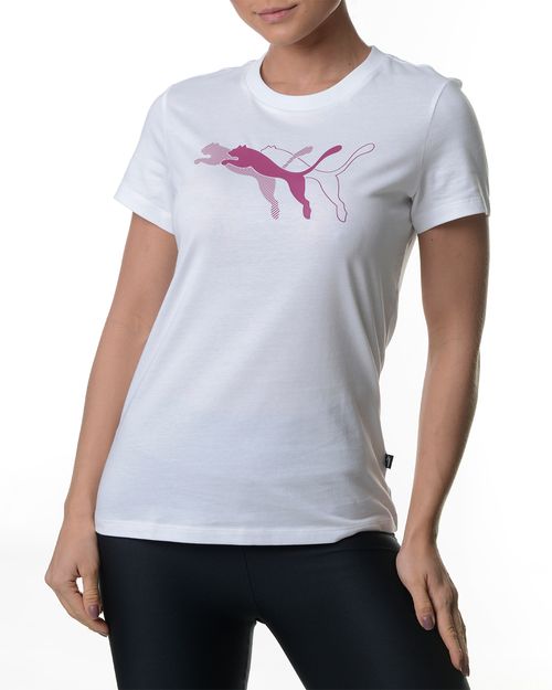 Camiseta Feminina Puma Power Graphic
