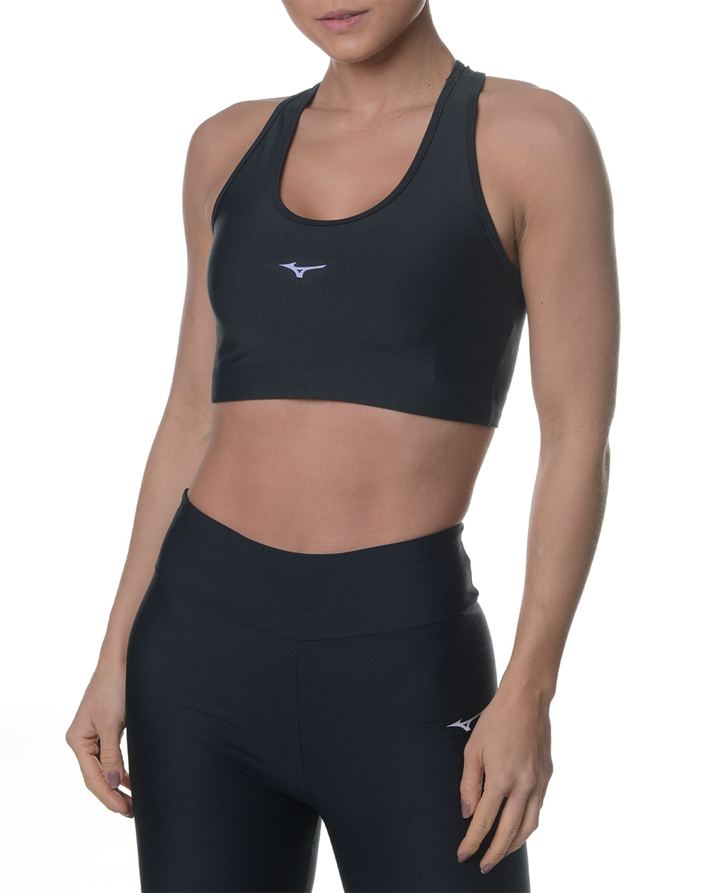 Top Fitness Preto Domyos Importado, Moda Esportiva Feminina Kalenji Nunca  Usado 90976037