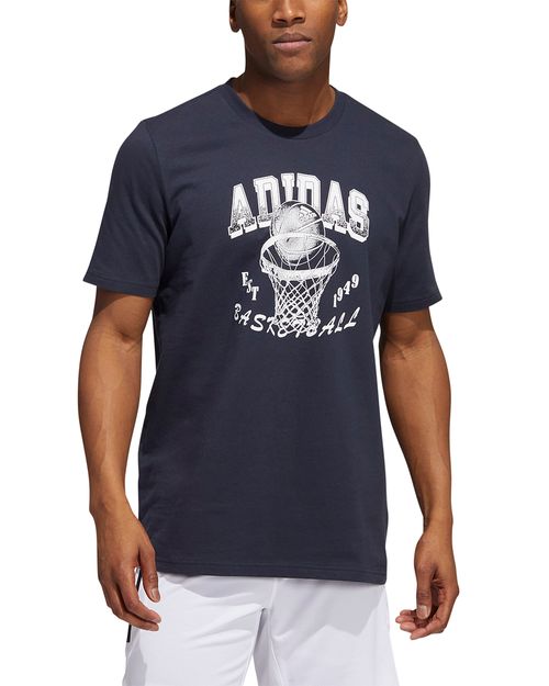 Camiseta Masculina Adidas World of Basketball