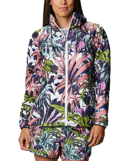 Jaqueta Columbia Feminina Side Hill™ Printed Windbreaker
