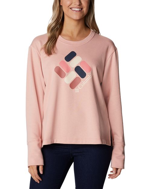 Blusão Columbia Feminina Logo™ French Terry Crew