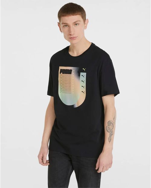 Camiseta Masculina Puma Gradient Graphic