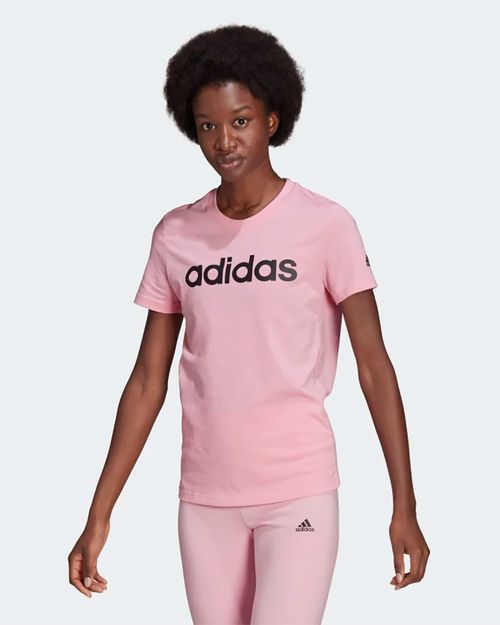 Camiseta Feminina Adidas Logo Linear