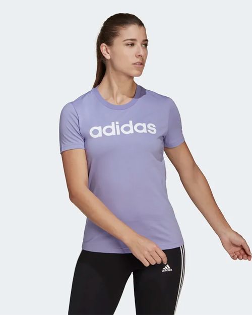 Camiseta Feminina Adidas Logo Linear