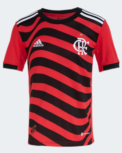 Camisa Adidas Flamengo III 22/23 Infantil
