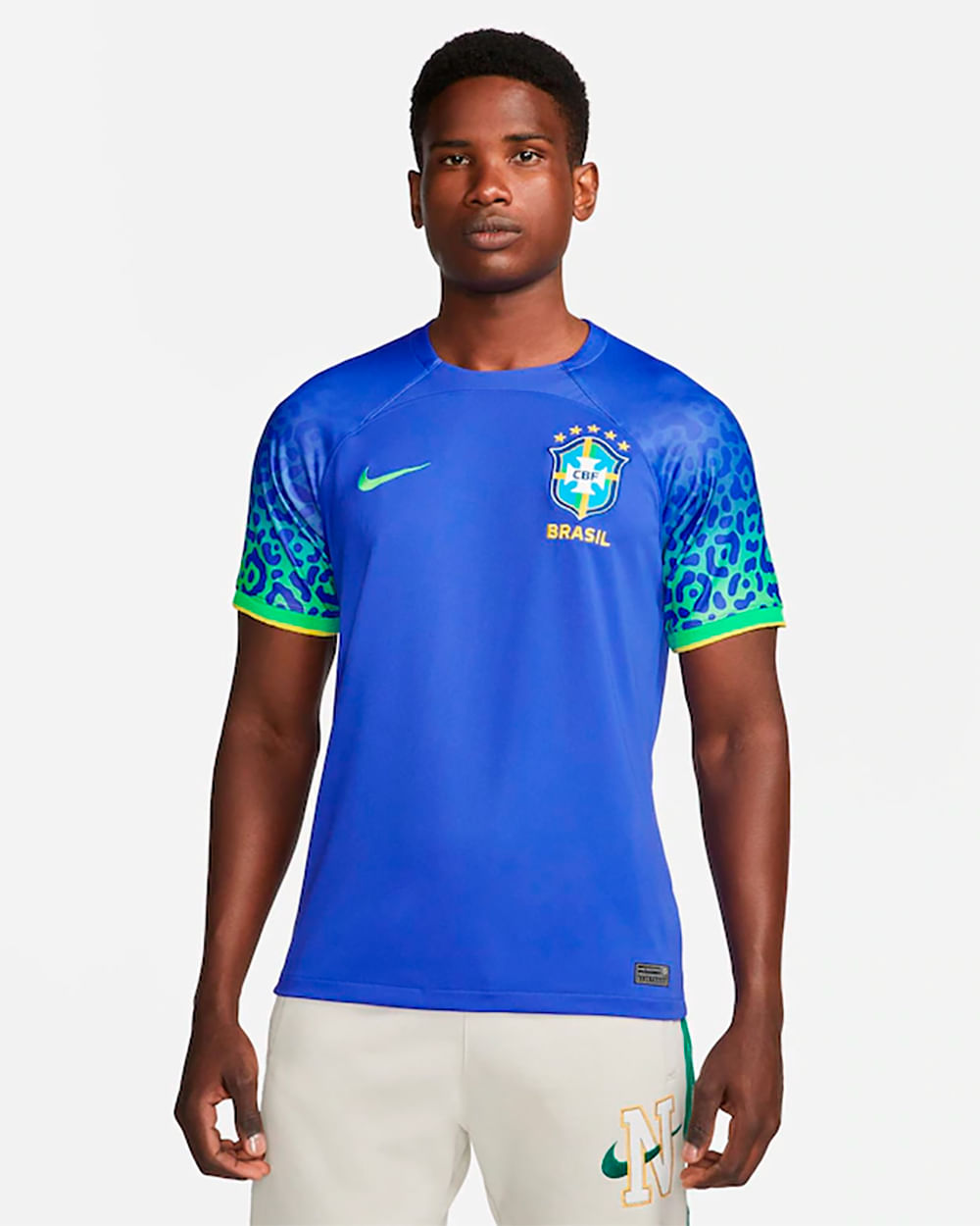 Camisa Nike Brasil II 2022/23 Torcedor Pro Masculina Drastosa