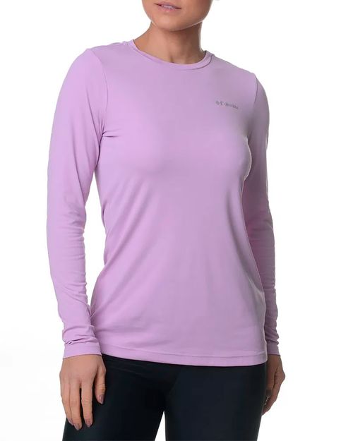 Camiseta Columbia Feminina M/L Neblina