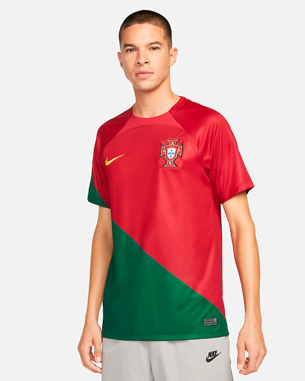 Camisa Nike Portugal I 2022/23 Torcedor Pro Masculina - Drastosa