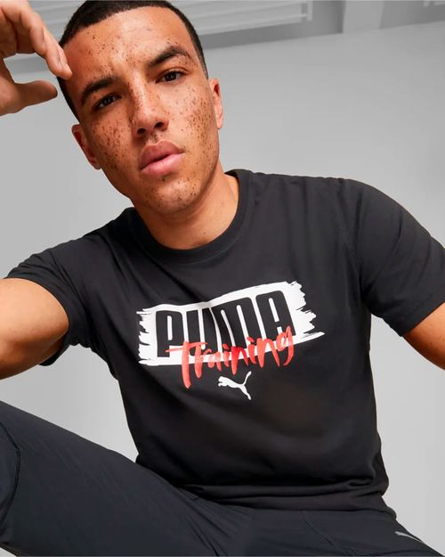 Camiseta Masculina Puma Graphic Branded