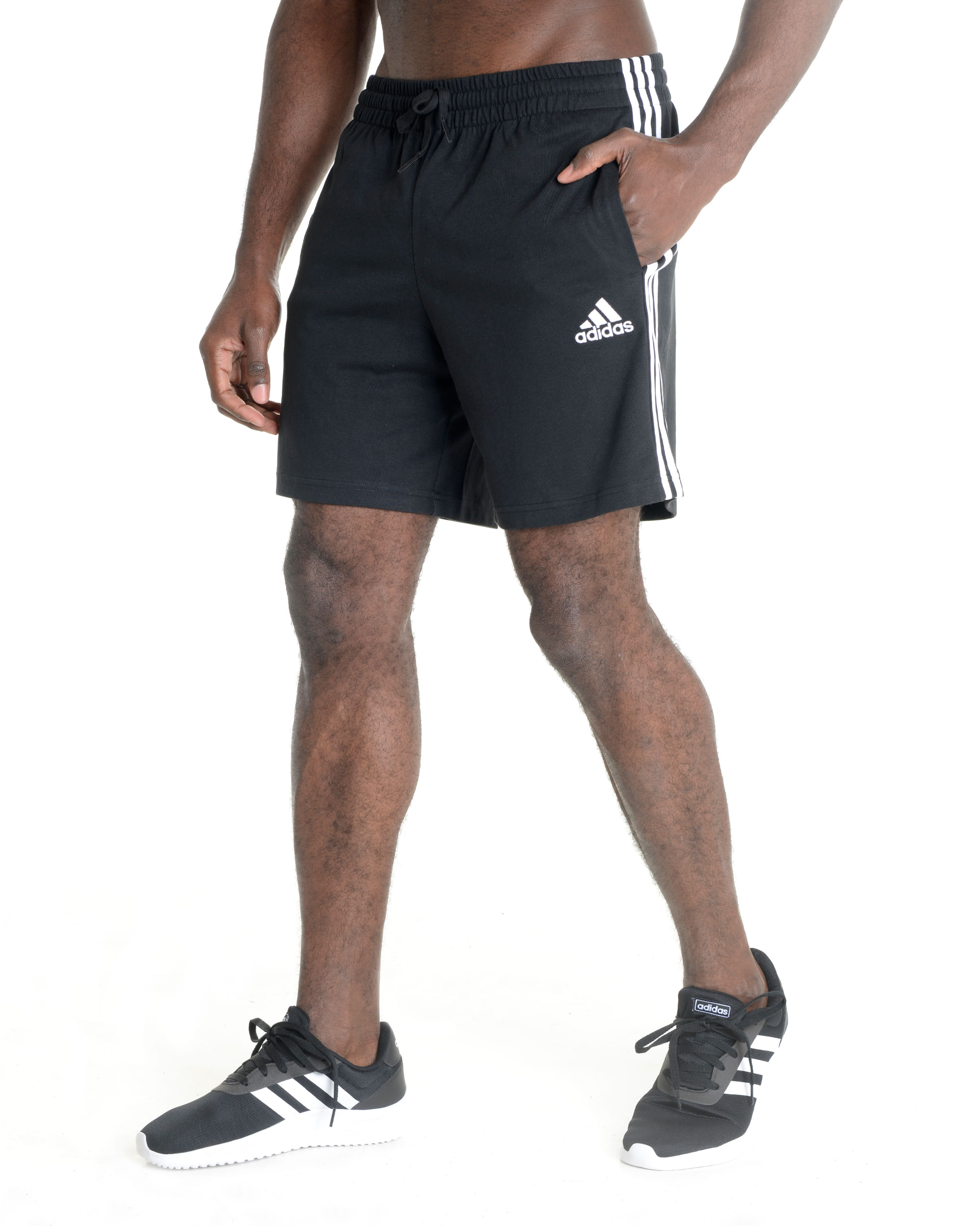 Bermuda Masculina Adidas Essentials Drastosa So as Melhores Marcas