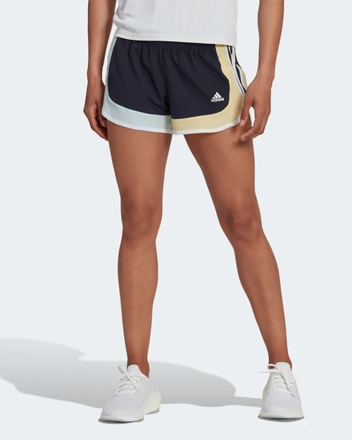 Shorts Feminino Adidas Corrida Marathon 20 Colorblock