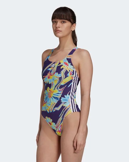 Maiô Feminino Adidas Positivisea 3 Listras