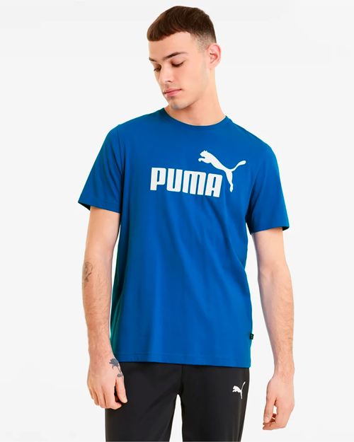Camiseta Puma Masculina Essentials Logo
