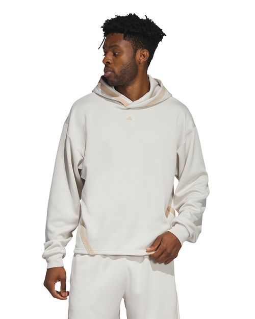 Blusa de Moletom Masculino Adidas Select com capuz