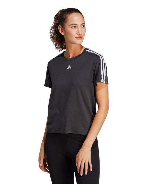 Camiseta Feminina Adidas Aeroreay Train Essentials 3 Listras