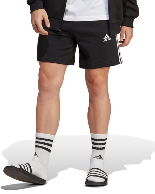 Shorts Masculino Adidas Essentials 3 Listras