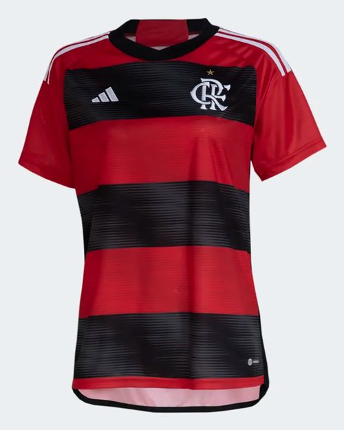 Camisa Flamengo Adidas I 23/24 Feminina