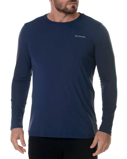 Camiseta Columbia Masculina M/L Neblina