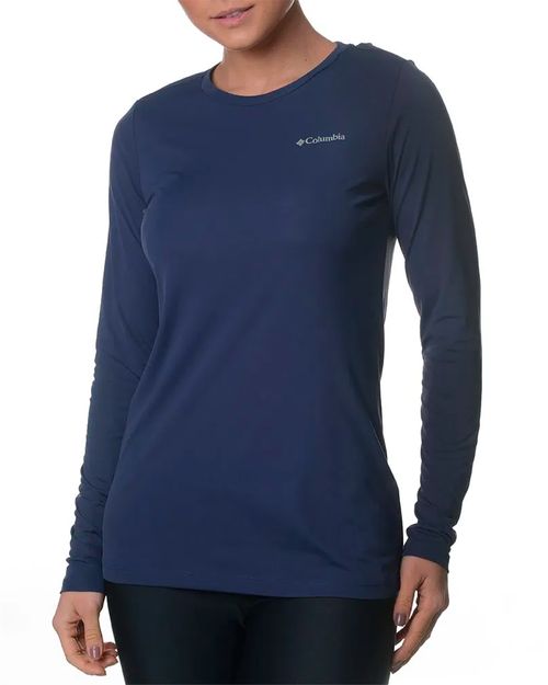 Camiseta Columbia Feminina M/L Neblina