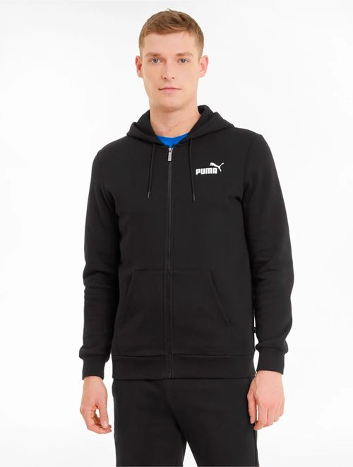 Blusa De Moletom Masculina Puma Essentials Logo