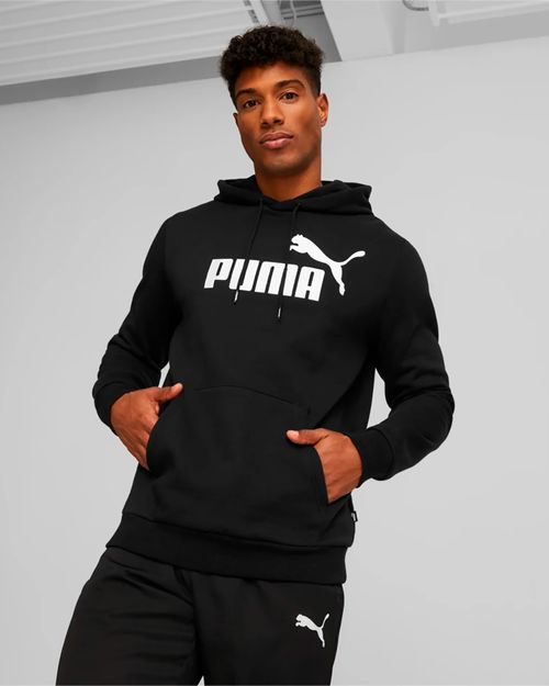 Blusa De Moletom Masculina Puma Essentials Big Logo