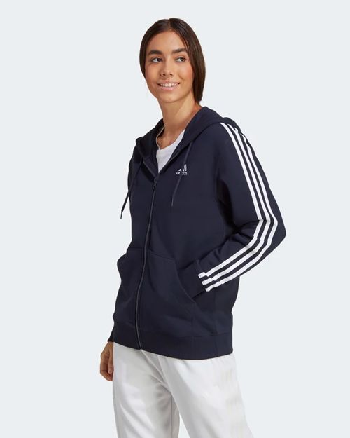 Blusa de Moletom Feminina Adidas Essentials 3 Listras