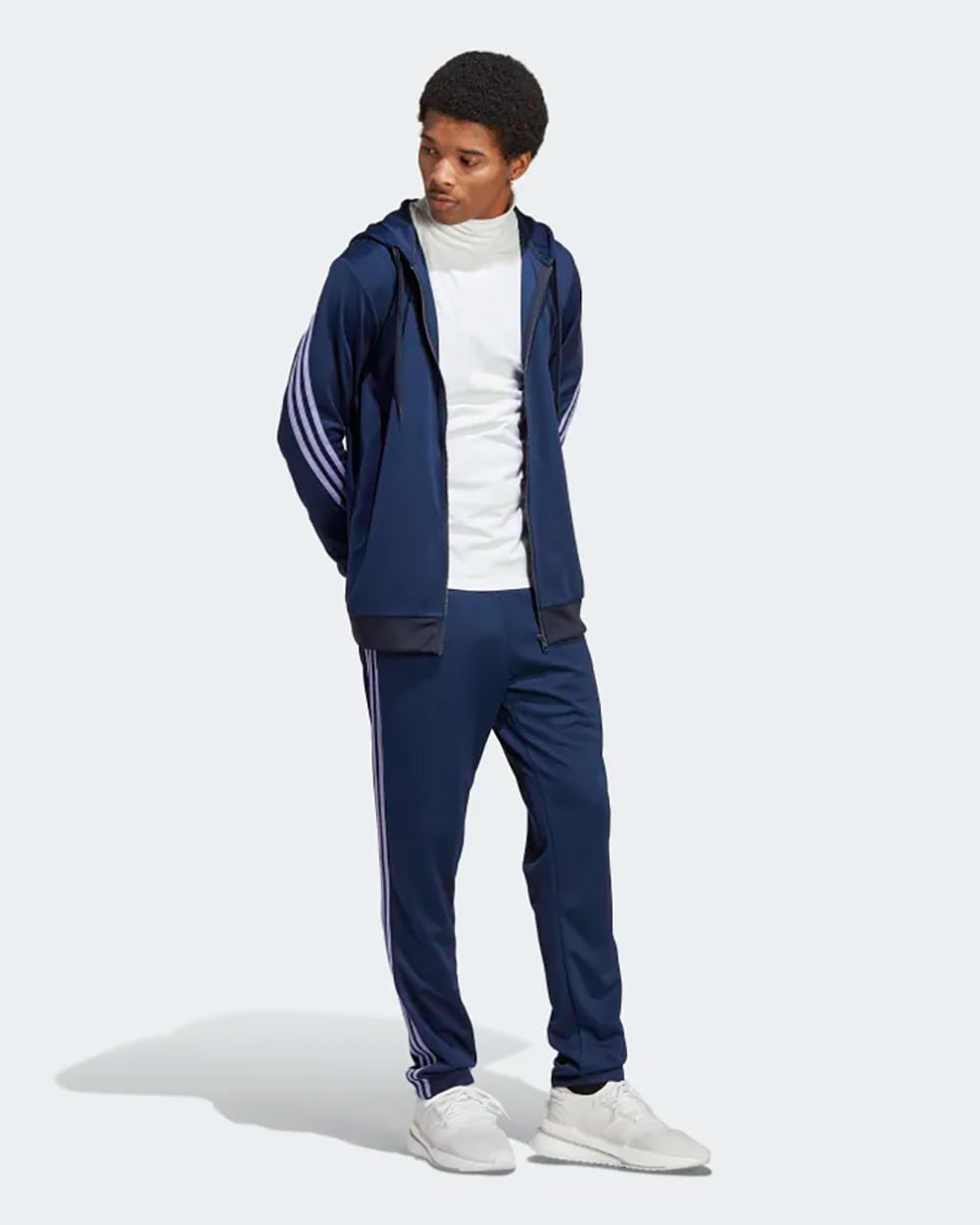 Agasalho adidas store três listras masculina