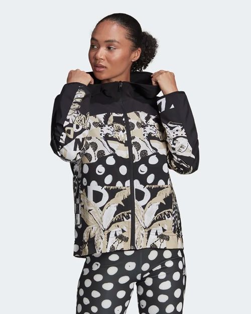 Jaqueta Feminina Adidas Corta-Vento Leve Farm Rio Relaxed