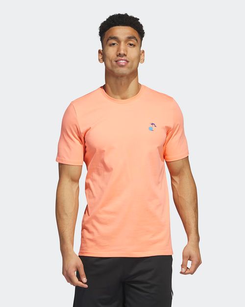 Camiseta Masculina Adidas Basquete Lil Stripe Spring Break Graphic